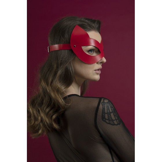 Маска кішечки Feral Feelings - Kitten Mask, червона