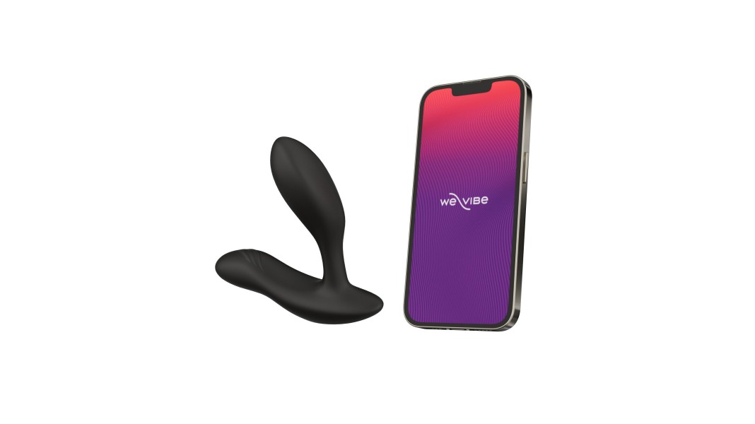 Смарт-вибромассажер простаты We-Vibe Vector+, Черный