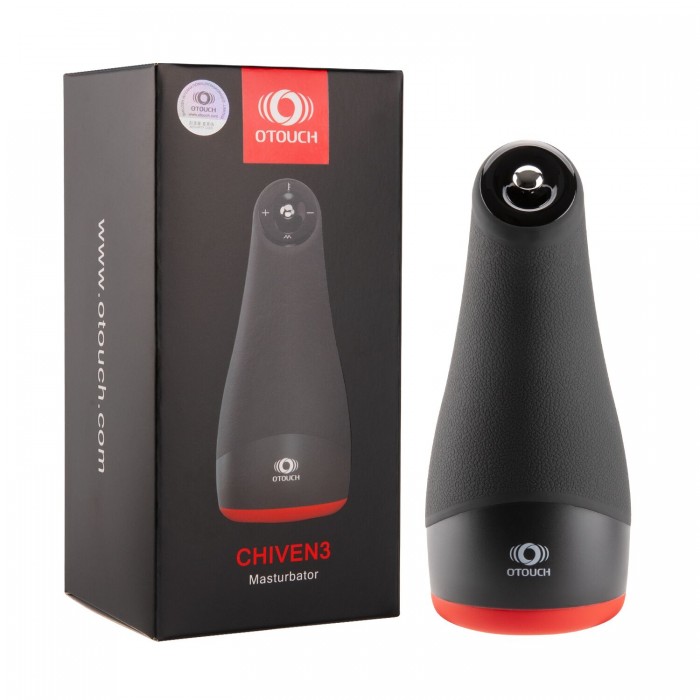Мастурбатор з вібрацією та джойстиком Otouch CHIVEN 3, підігрів