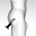 Насадка для страпона Strap-On-Me P&G-Spot Dildo размер S