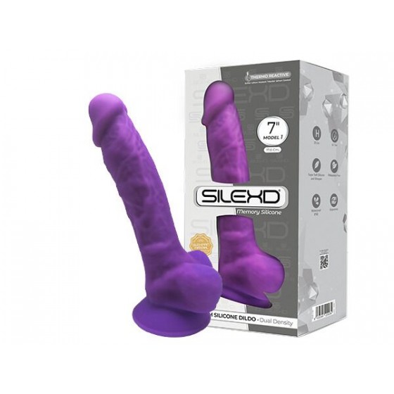 Фалоімітатор SilexD Johnny Purple (MODEL 1 size 7in)