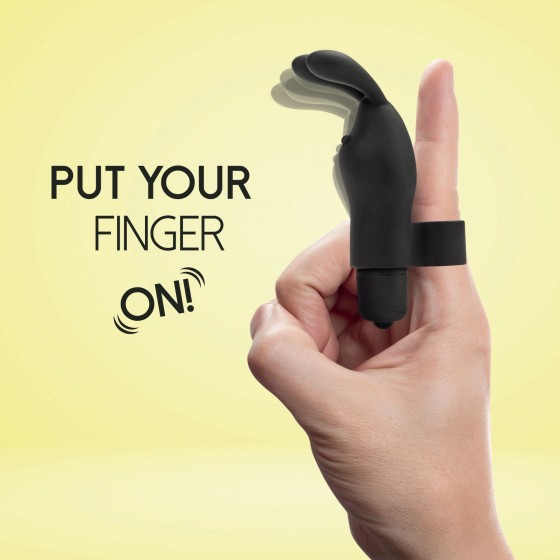 Вибратор на палец FeelzToys Magic Finger Vibrator Black