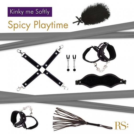 Подарунковий набір для BDSM RIANNE S - Kinky Me Softly Black