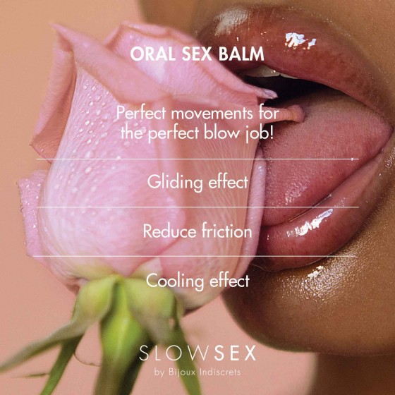 Средство для минета Bijoux Indiscrets SLOW SEX - Oral sex balm (30 мл)