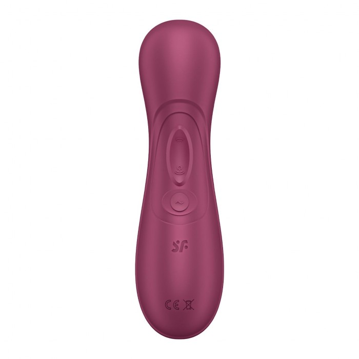 Вакуумний кліторальний стимулятор Satisfyer Pro 2 Generation 3 with Liquid Air Connect App Wine Red