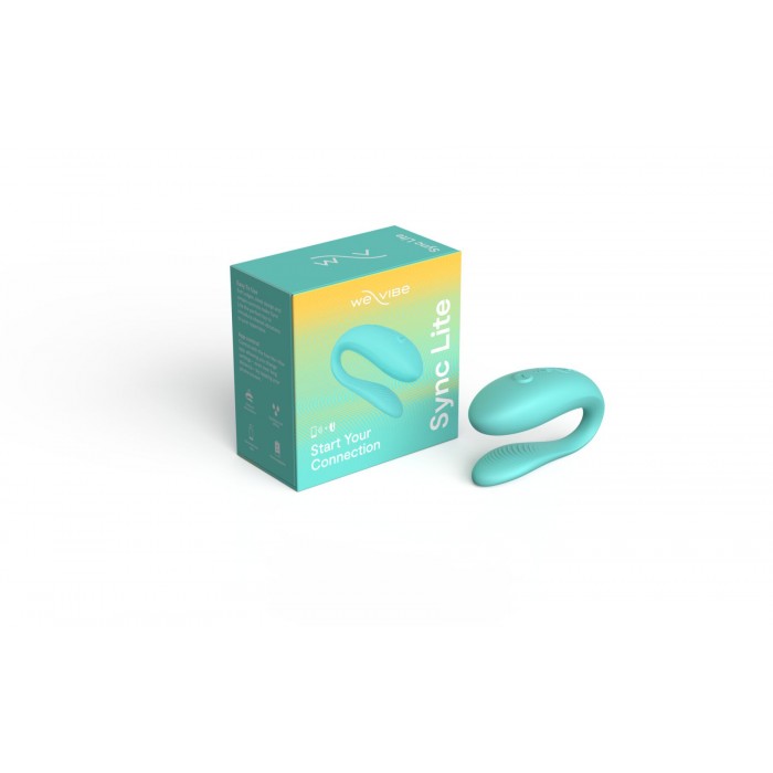 Смарт-вибратор для пар We-Vibe Sync, Бирюзовый