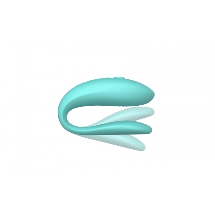 Смарт-вибратор для пар We-Vibe Sync, Бирюзовый