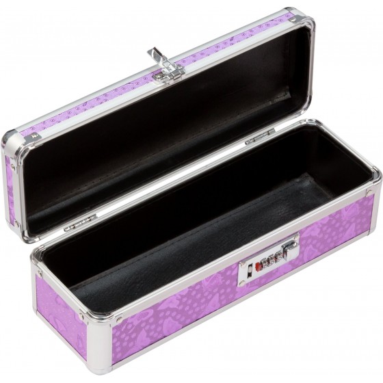 Кейс для зберігання секс-іграшок з кодовим замком Powerbullet-Lockable Vibrator Case Purple