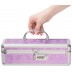 Кейс для хранения секс-игрушек с кодовым замком Powerbullet - Lockable Vibrator Case Purple