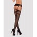 Эротические чулки Obsessive Garter stockings S214 S/M/L