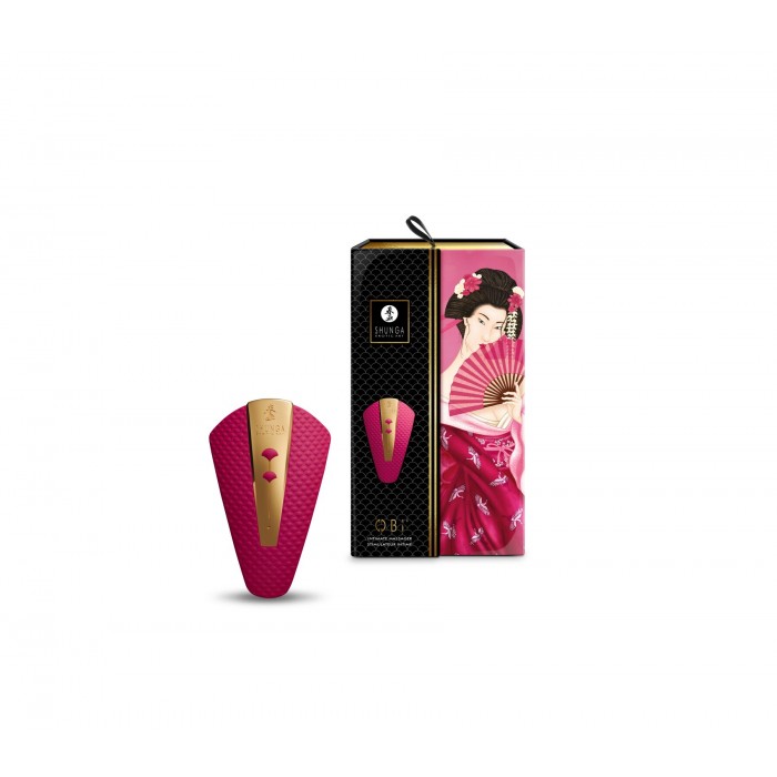 Кліторальний вібратор Shunga-Obi Intimate Massager Rasberry