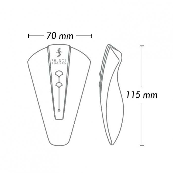 Кліторальний вібратор Shunga-Obi Intimate Massager Rasberry