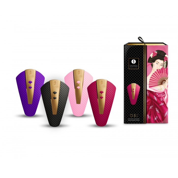 Кліторальний вібратор Shunga-Obi Intimate Massager Rasberry