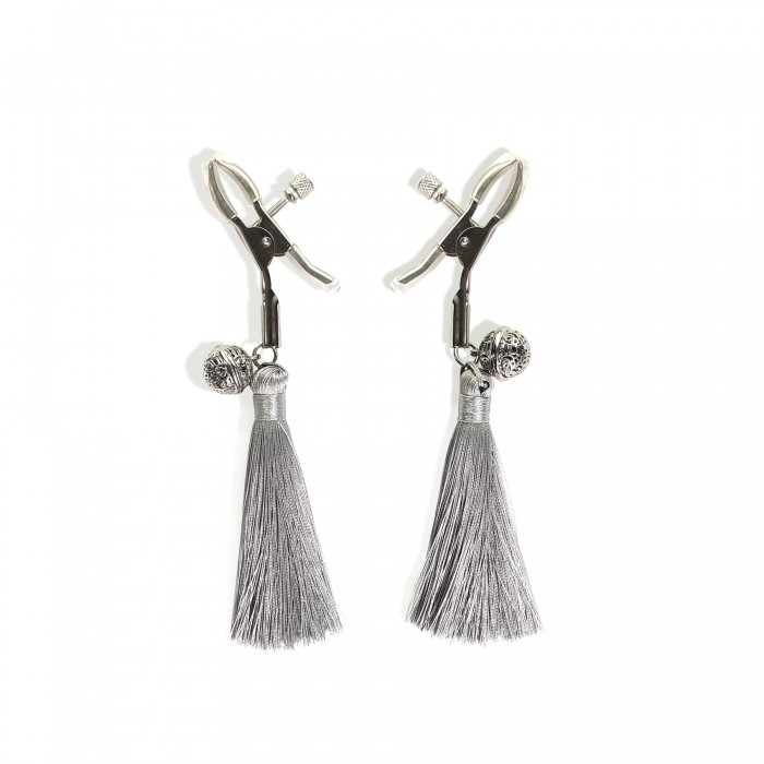 Зажимы для сосков Art of Sex - Nipple Clamps Barocco Tassels