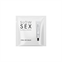 Пробник средства для минета Bijoux Indiscrets Sachette Oral Sex Balm - SLOW SEX (2 мл)