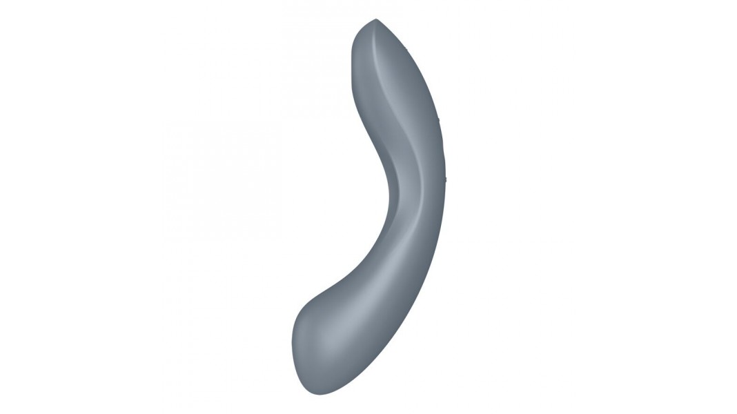 Вакуумний стимулятор із вібрацією Satisfyer Curvy Trinity 1 Bluegrey