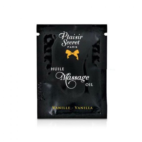 Пробник масажного масла Plaisirs Secrets Vanilla (3 мл)