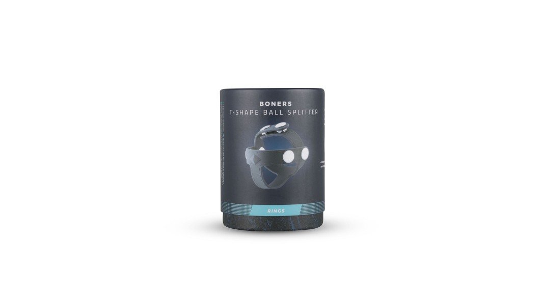 Ерекційне кільце для мошонки з роздільником Boners T-shape Ball Splitter