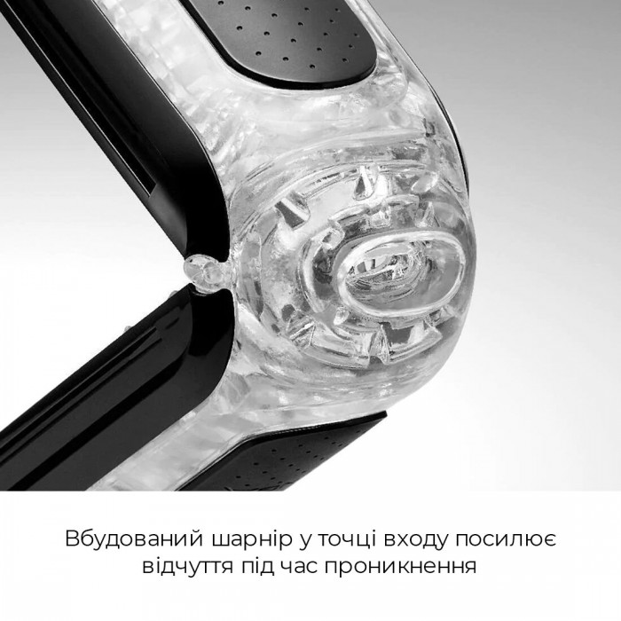 Мастурбатор с изменяемой интенсивность стимуляции Tenga Flip Zero GRAVITY Back, раскладной
