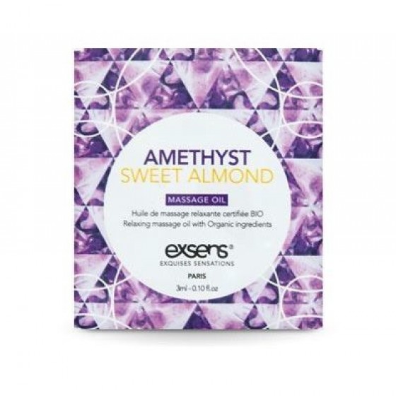 Пробник масажного масла EXSENS Amethyst Sweet Almond 3мл