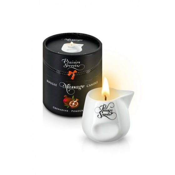 Масажна свічка Plaisirs Secrets Pomegranate (80 мл)
