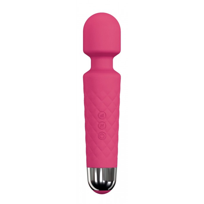 Міні-вібромасажер Dorcel Wand Wanderful, Рожевий, потужний