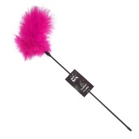 Art of Sex - Feather Paddle, темно-розовая, перо молодого индюка