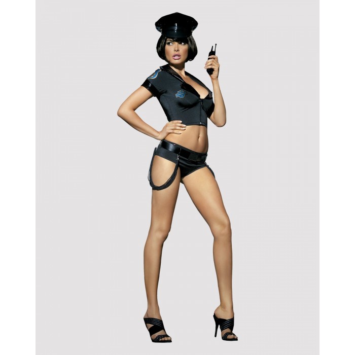 Еротичний костюм поліцейської Obsessive Police set, розмір S/M