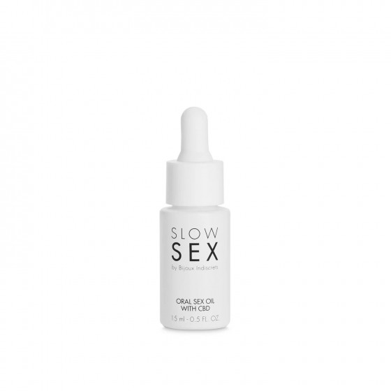 Масло для орального секса Bijoux Indiscrets SLOW SEX Oral Sex Oil CBD