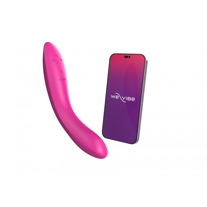Смарт-вибратор для точки G We-Vibe Rave 2 Twisted Pleasure, Розовый
