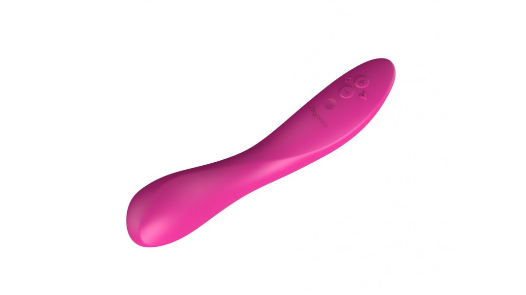 Смарт-вибратор для точки G We-Vibe Rave 2 Twisted Pleasure, Розовый
