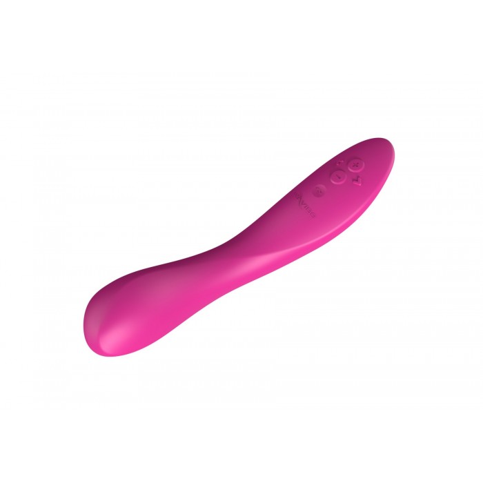Смарт-вибратор для точки G We-Vibe Rave 2 Twisted Pleasure, Розовый