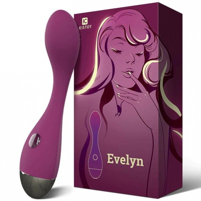Потужний вібратор для точки G KISTOY Evelyn