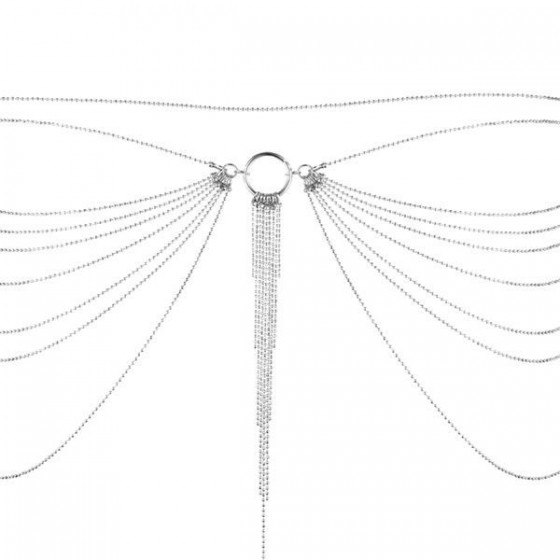 Ланцюжок трусики або ліф Bijoux Indiscrets Magnifique Waist Chain - silver