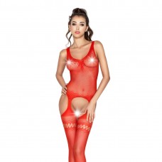 Эротический бодистокинг Passion BS038, размер One Size, Красный