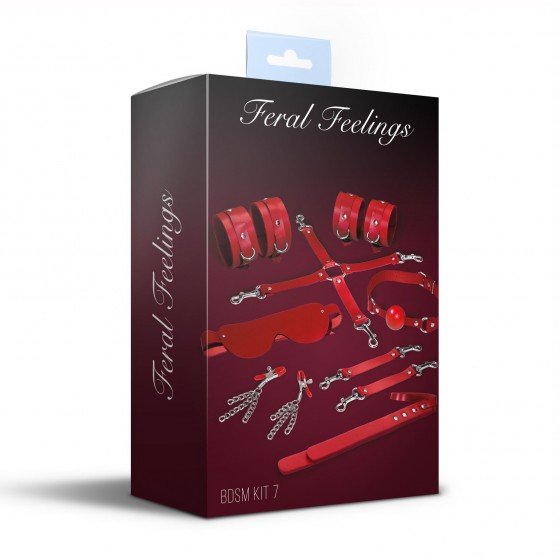 Набір Feral Feelings BDSM Kit 7 Red