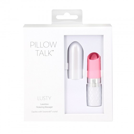 Вібратор Pillow Talk Lusty Luxurious Flickering Massager - Pink
