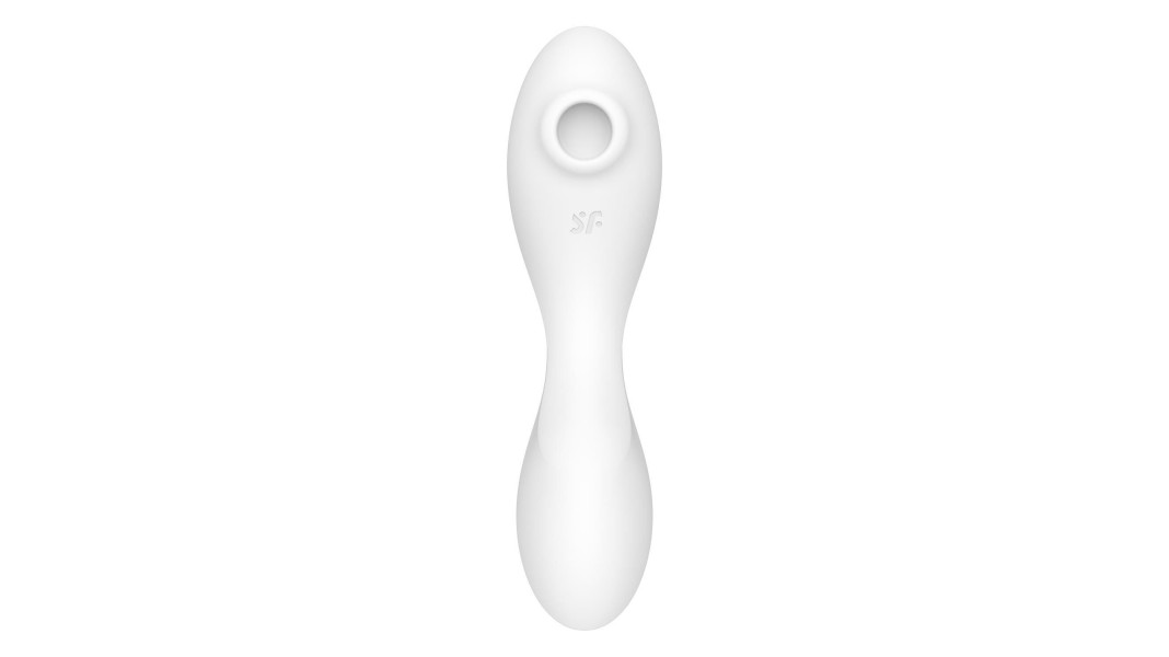 Вакуумний стимулятор з вібрацією Satisfyer Curvy Trinity 5 (White)