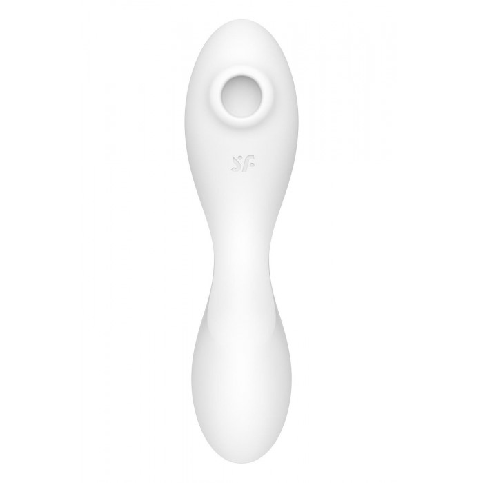 Вакуумний стимулятор з вібрацією Satisfyer Curvy Trinity 5 (White)