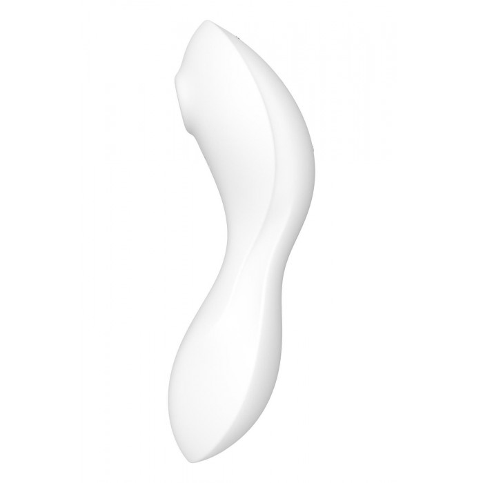 Вакуумний стимулятор з вібрацією Satisfyer Curvy Trinity 5 (White)