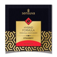 Пробник лубриканта на гибридной основе Sensuva - Hybrid Formula Strawberry (6 мл)