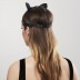 Маска кішечки Bijoux Indiscrets MAZE - Cat Ears Headpiece Black