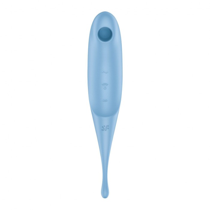 Вакуумний стимулятор Satisfyer Twirling Pro Blue