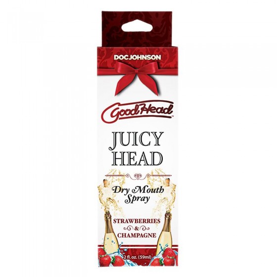 Зволожуючий спрей оральний Doc Johnson GoodHead – Juicy Head – Strawberries and Champagne 2 fl.