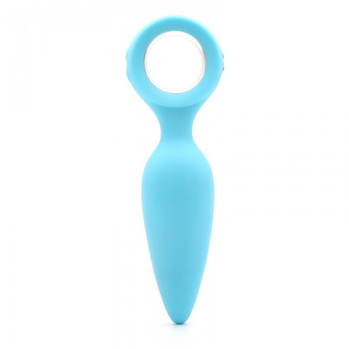 Анальная вибропробка KisToy Orville Blue
