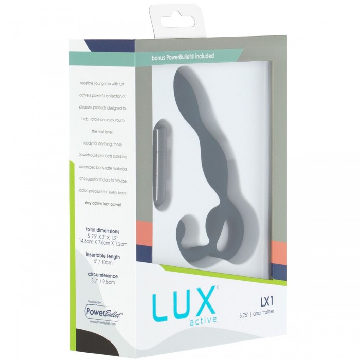 Масажер простати Lux Active-LX1-Anal Trainer 5.75 – - Dark Blue