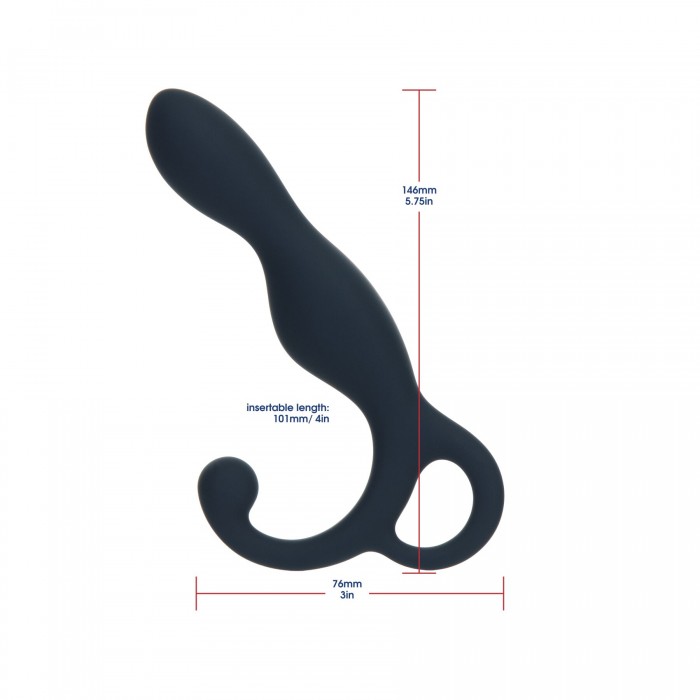 Масажер простати Lux Active-LX1-Anal Trainer 5.75 – - Dark Blue
