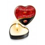 Масажна свічка сердечко Plaisirs Secrets Peach (35 мл)