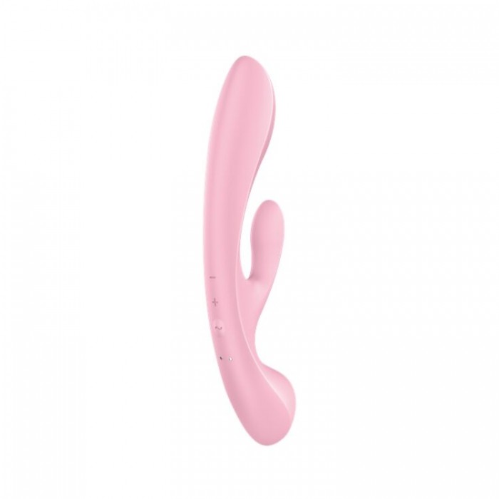 Вібратор-кролик Satisfyer Triple Oh Pink