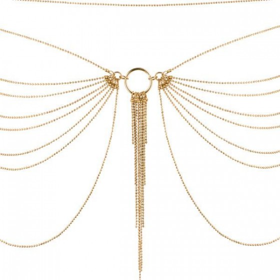 Ланцюжок трусики або ліф Bijoux Indiscrets MAGNIFIQUE Waist Chain - Gold